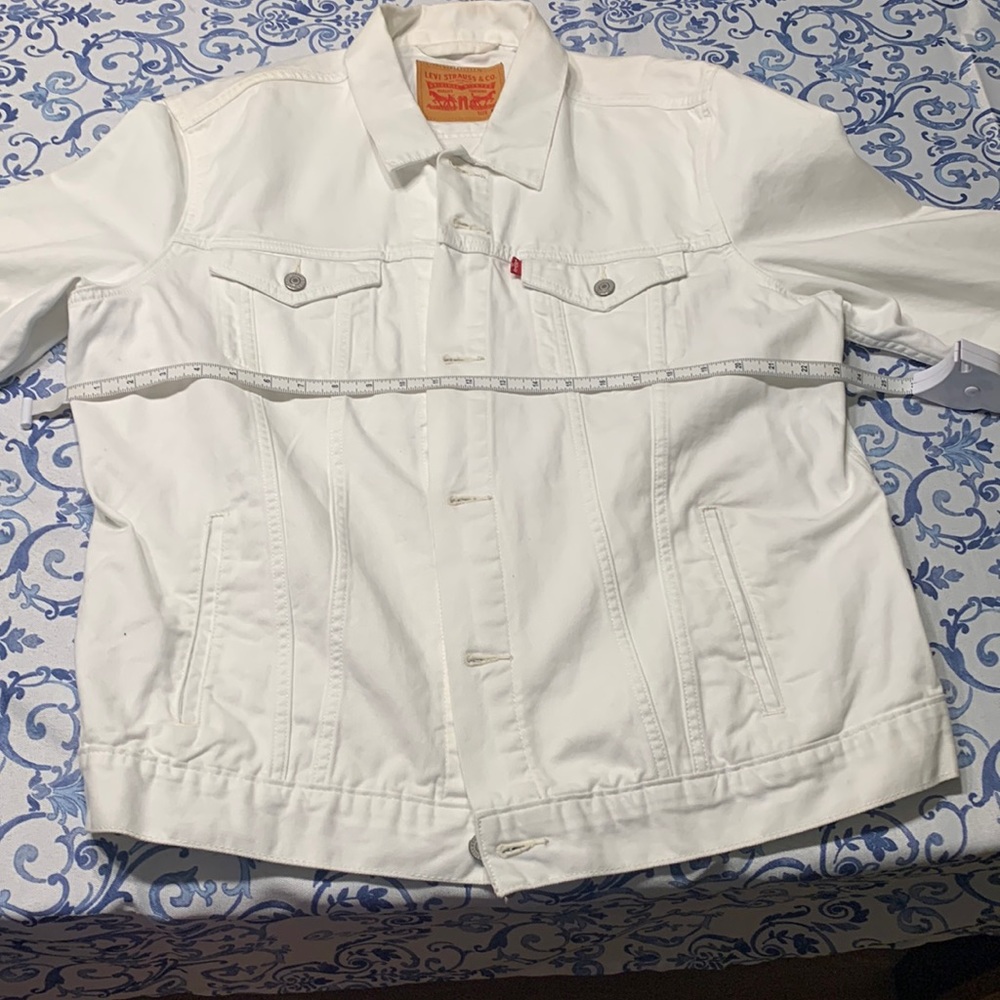 Levi’s White Jean Jacket